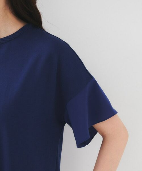 UNTITLED / アンタイトル ニット・セーター | 【洗える/体型カバー】袖異素材プルオーバーニット | 詳細18