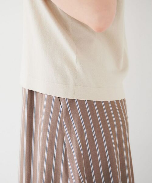 UNTITLED / アンタイトル ニット・セーター | 【きれいめ/二の腕カバー】フリルノースリーブニット | 詳細19