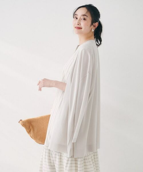 UNTITLED / アンタイトル カーディガン・ボレロ | 【ゆったり/ロング】シアーカーディガン | 詳細11