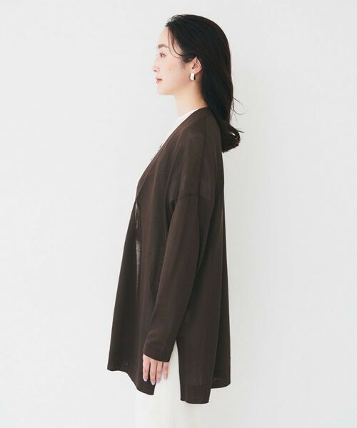 UNTITLED / アンタイトル カーディガン・ボレロ | 【ゆったり/ロング】シアーカーディガン | 詳細15