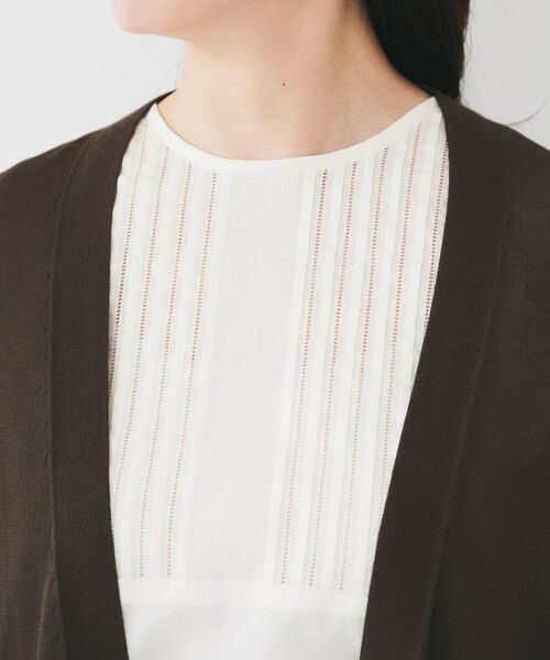 UNTITLED / アンタイトル カーディガン・ボレロ | 【ゆったり/ロング】シアーカーディガン | 詳細17