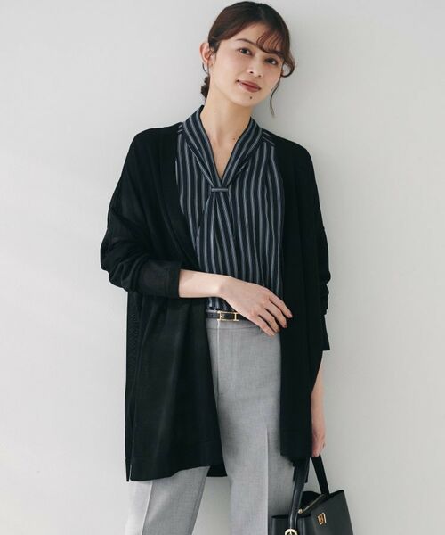 UNTITLED / アンタイトル カーディガン・ボレロ | 【ゆったり/ロング】シアーカーディガン | 詳細2