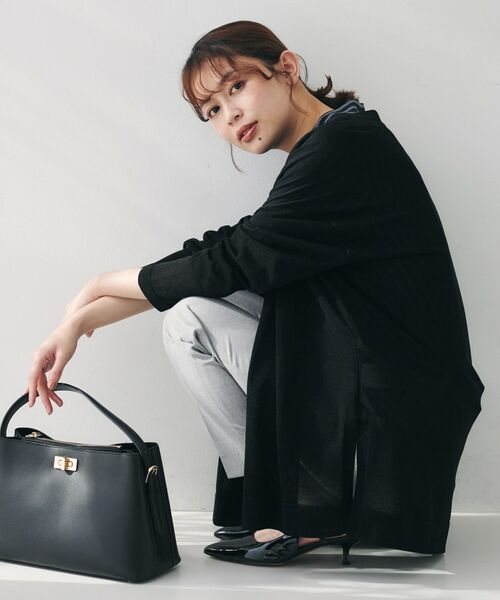 UNTITLED / アンタイトル カーディガン・ボレロ | 【ゆったり/ロング】シアーカーディガン | 詳細3