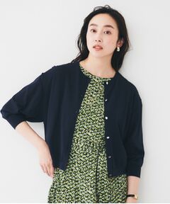 UNTITLED / アンタイトル カーディガン・ボレロ | 【短丈/シアー/洗える】ドルマンスリーブカーディガン