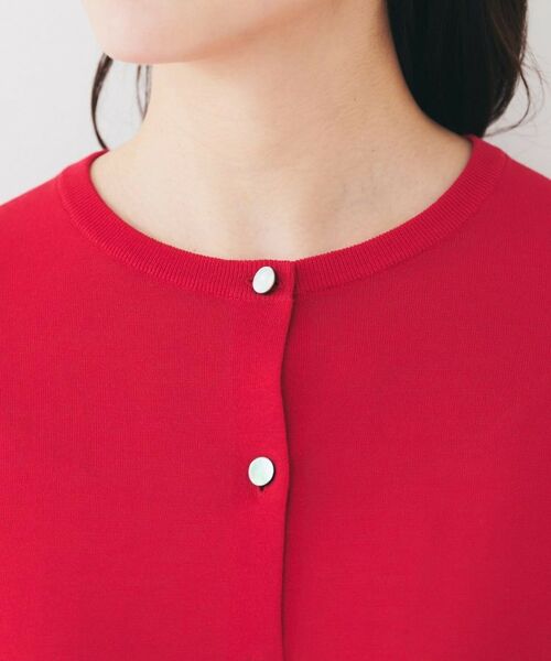 UNTITLED / アンタイトル カーディガン・ボレロ | 【短丈/シアー/洗える】ドルマンスリーブカーディガン | 詳細24