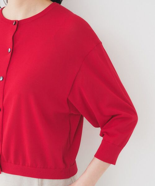 UNTITLED / アンタイトル カーディガン・ボレロ | 【短丈/シアー/洗える】ドルマンスリーブカーディガン | 詳細25