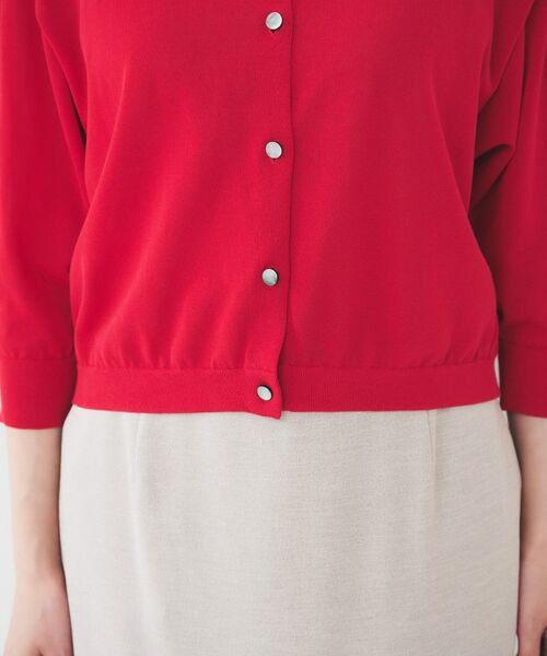 UNTITLED / アンタイトル カーディガン・ボレロ | 【短丈/シアー/洗える】ドルマンスリーブカーディガン | 詳細28