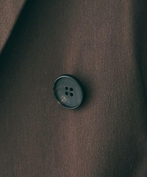 UNTITLED / アンタイトル テーラードジャケット | 【セットアップ可能／オンオフ】ラミー混 ダブルブレストジャケット | 詳細11