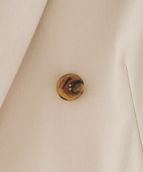 UNTITLED / アンタイトル テーラードジャケット | 【セットアップ可能／オンオフ】ラミー混 ダブルブレストジャケット | 詳細18