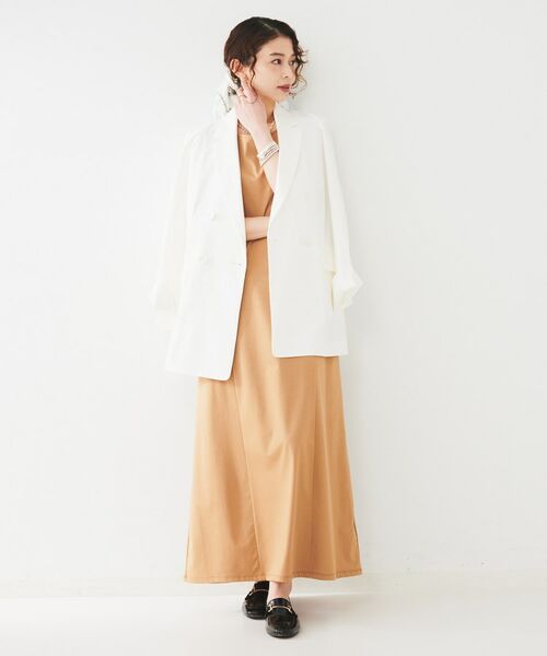 UNTITLED / アンタイトル テーラードジャケット | 【セットアップ可能／オンオフ】ラミー混 ダブルブレストジャケット | 詳細22