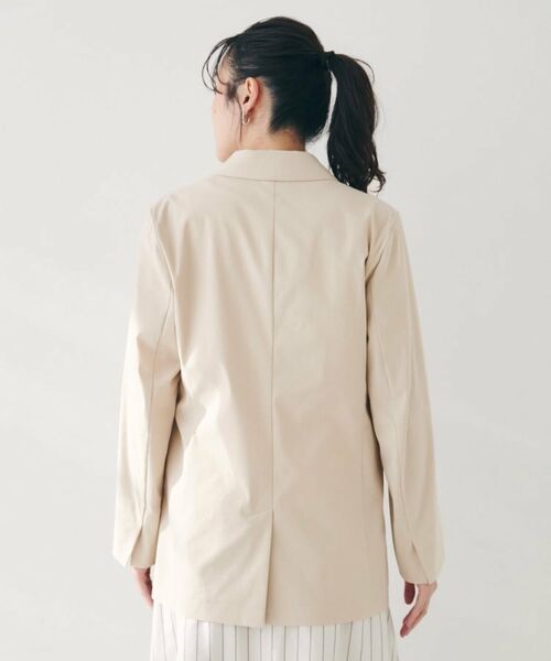 UNTITLED / アンタイトル テーラードジャケット | 【セットアップ可能／オンオフ】ラミー混 ダブルブレストジャケット | 詳細27