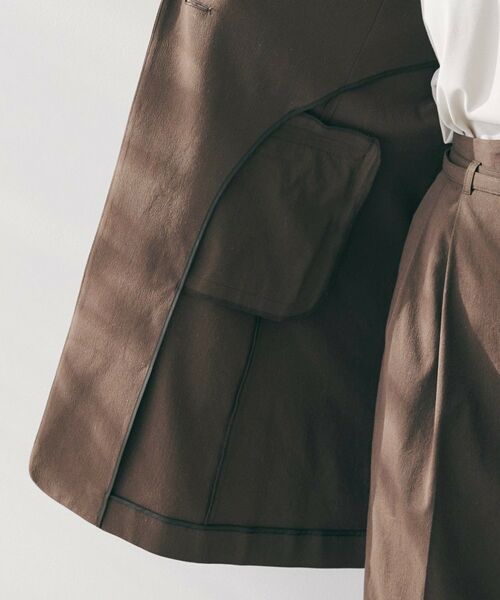 UNTITLED / アンタイトル ベスト | 【セットアップ可能/オンオフ】ラミー混カラーレスジレ | 詳細10