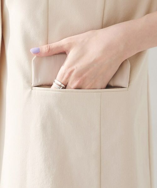 UNTITLED / アンタイトル ベスト | 【セットアップ可能/オンオフ】ラミー混カラーレスジレ | 詳細30