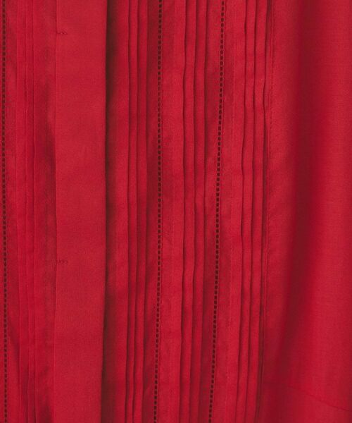 UNTITLED / アンタイトル ロング・マキシ丈ワンピース | 【シアー/前開き/夏ワンピ】コットンピンタックワンピース | 詳細15