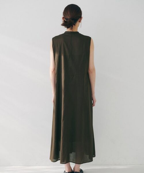 UNTITLED / アンタイトル ロング・マキシ丈ワンピース | 【シアー/前開き/夏ワンピ】コットンピンタックワンピース | 詳細18