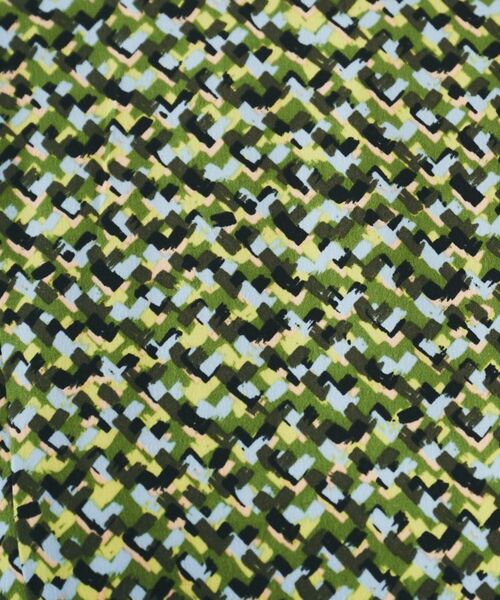 UNTITLED / アンタイトル ロング・マキシ丈ワンピース | 【きれいめ/洗える/夏ワンピ】モザイク柄ワンピース | 詳細13