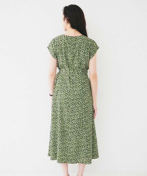 UNTITLED / アンタイトル ロング・マキシ丈ワンピース | 【きれいめ/洗える/夏ワンピ】モザイク柄ワンピース | 詳細16