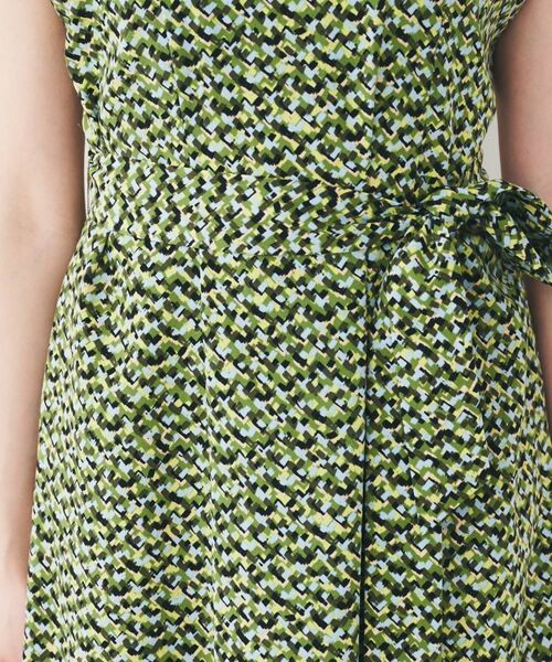 UNTITLED / アンタイトル ロング・マキシ丈ワンピース | 【きれいめ/洗える/夏ワンピ】モザイク柄ワンピース | 詳細21