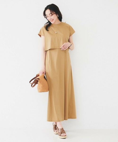 UNTITLED / アンタイトル ロング・マキシ丈ワンピース | 【洗える/夏ワンピ/2WAY】ジャージワンピース | 詳細10