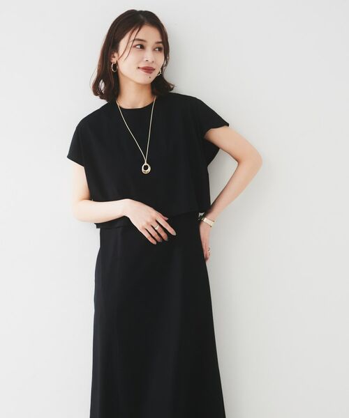 UNTITLED / アンタイトル ロング・マキシ丈ワンピース | 【洗える/夏ワンピ/2WAY】ジャージワンピース | 詳細14