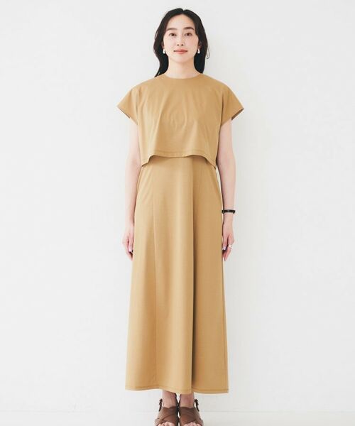 UNTITLED / アンタイトル ロング・マキシ丈ワンピース | 【洗える/夏ワンピ/2WAY】ジャージワンピース | 詳細20