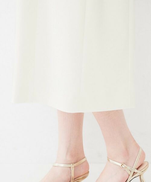 UNTITLED / アンタイトル ミニ丈・ひざ丈ワンピース | 【きれいめ/上品/夏ワンピ】アシメネックワンピース | 詳細16