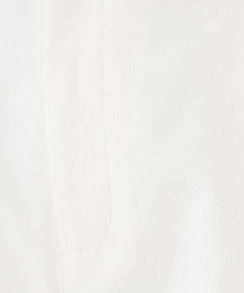 UNTITLED / アンタイトル パンツ | 【セットアップ可能/オンオフ】ラミー混 タックワイドパンツ | 詳細22