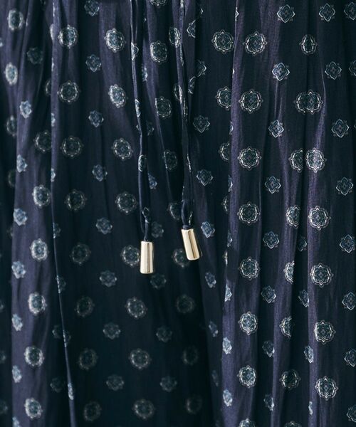 UNTITLED / アンタイトル ショート・ハーフ・半端丈パンツ | 【セットアップ可能/ウエストゴム】小紋柄パンツ | 詳細13