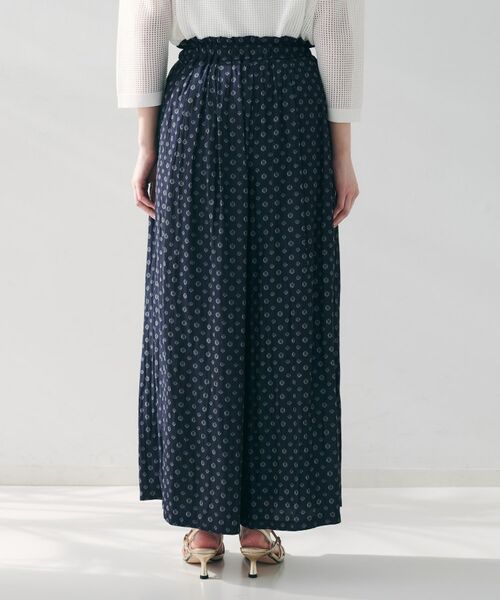 UNTITLED / アンタイトル ショート・ハーフ・半端丈パンツ | 【セットアップ可能/ウエストゴム】小紋柄パンツ | 詳細16