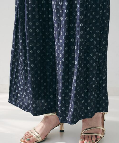 UNTITLED / アンタイトル ショート・ハーフ・半端丈パンツ | 【セットアップ可能/ウエストゴム】小紋柄パンツ | 詳細19