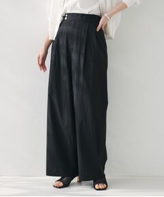 UNTITLED / アンタイトル パンツ | 【後ろウエストゴム/洗える】2タックワイドパンツ