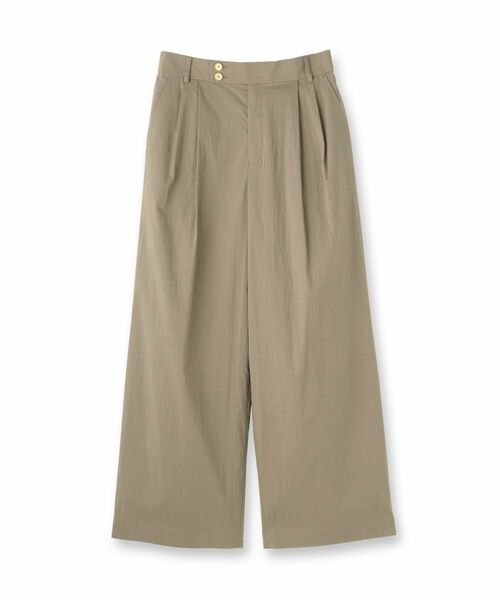 UNTITLED / アンタイトル パンツ | 【後ろウエストゴム/洗える】2タックワイドパンツ | 詳細1