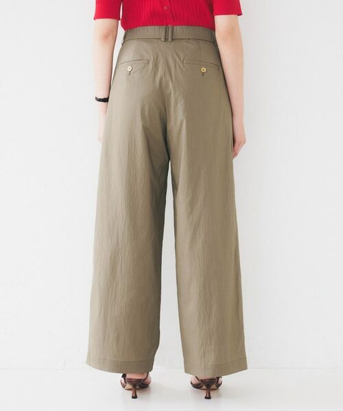 UNTITLED / アンタイトル パンツ | 【後ろウエストゴム/洗える】2タックワイドパンツ | 詳細12