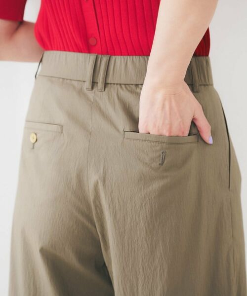 UNTITLED / アンタイトル パンツ | 【後ろウエストゴム/洗える】2タックワイドパンツ | 詳細15
