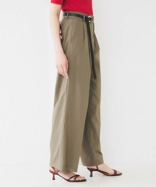 UNTITLED / アンタイトル パンツ | 【後ろウエストゴム/洗える】2タックワイドパンツ | 詳細6