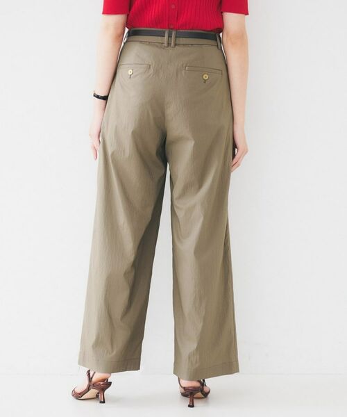 UNTITLED / アンタイトル パンツ | 【後ろウエストゴム/洗える】2タックワイドパンツ | 詳細7