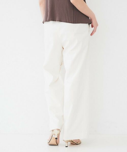 UNTITLED / アンタイトル パンツ | 【ワイド/後ろウエストゴム】ヘンプマリンパンツ | 詳細2