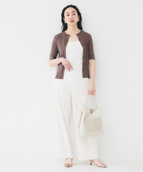 UNTITLED / アンタイトル パンツ | 【ワイド/後ろウエストゴム】ヘンプマリンパンツ | 詳細3