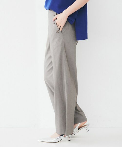 UNTITLED / アンタイトル パンツ | 【ワイド/後ろウエストゴム】ヘンプマリンパンツ | 詳細7