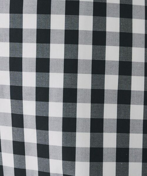 UNTITLED / アンタイトル ロング・マキシ丈スカート | 【後ろウエストゴム/洗える】ギンガムチェックAラインスカート | 詳細5