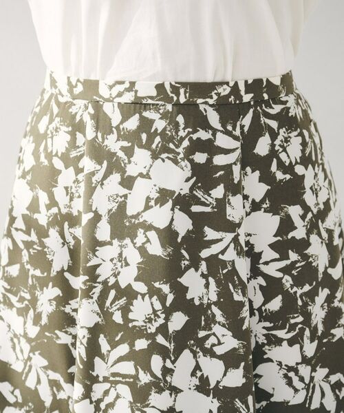 UNTITLED / アンタイトル ロング・マキシ丈スカート | 【セットアップ可/後ろウエストゴム】モザイクフラワー柄スカート | 詳細14
