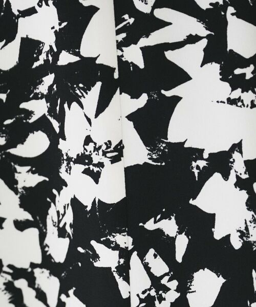 UNTITLED / アンタイトル ロング・マキシ丈スカート | 【セットアップ可/後ろウエストゴム】モザイクフラワー柄スカート | 詳細6