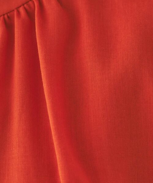 UNTITLED / アンタイトル シャツ・ブラウス | 【シアー/バンドカラー】バルーンヘムノースリーブブラウス | 詳細13