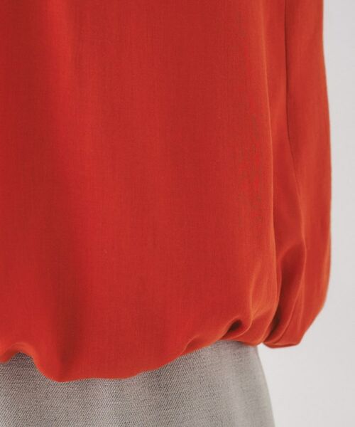 UNTITLED / アンタイトル シャツ・ブラウス | 【シアー/バンドカラー】バルーンヘムノースリーブブラウス | 詳細19