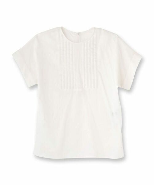 UNTITLED / アンタイトル シャツ・ブラウス | 【洗える】コットンピンタックブラウス | 詳細1