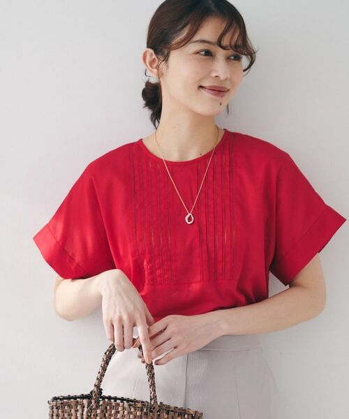 UNTITLED / アンタイトル シャツ・ブラウス | 【洗える】コットンピンタックブラウス | 詳細19