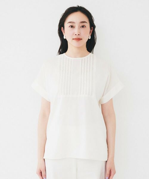 UNTITLED / アンタイトル シャツ・ブラウス | 【洗える】コットンピンタックブラウス | 詳細23