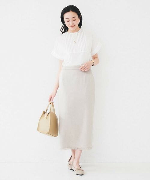 UNTITLED / アンタイトル シャツ・ブラウス | 【洗える】コットンピンタックブラウス | 詳細5