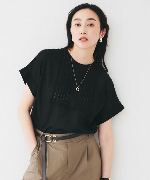 UNTITLED / アンタイトル シャツ・ブラウス | 【洗える】コットンピンタックブラウス | 詳細7