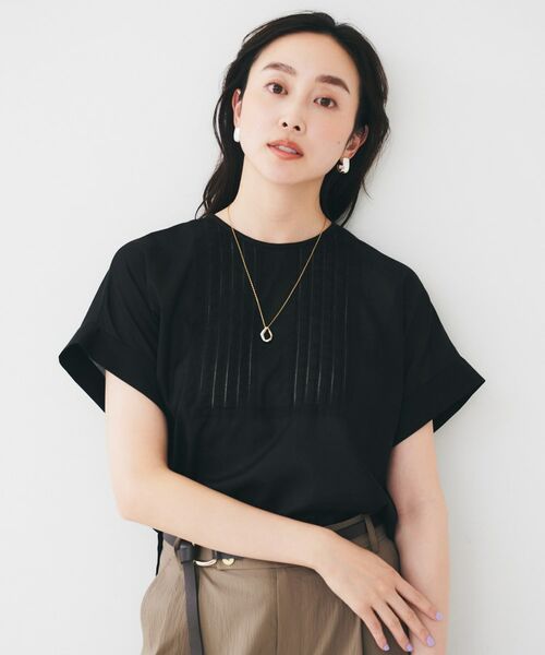 UNTITLED / アンタイトル シャツ・ブラウス | 【洗える】コットンピンタックブラウス | 詳細8